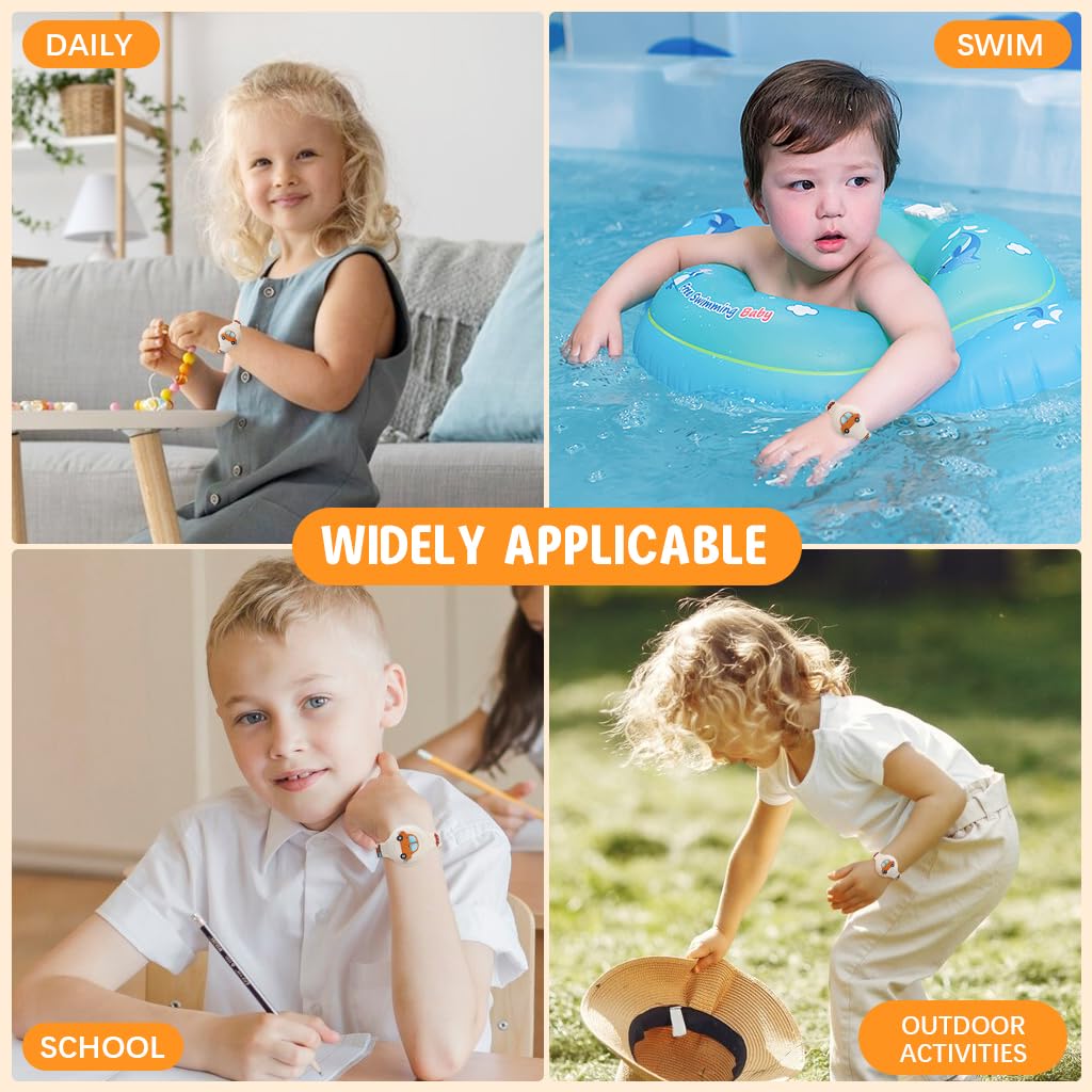 ZORBES® Kids Air-Tag Bracelet Cartoon Silicone 9 Inches Adjustable Wrist Band for Air Tag Anti-Lost Waterproof Full Cover Protection White 2PCS ZORBES® Kids Air-Tag Bracelet Cartoon Silicone 9 Inches Adjustable Wrist Band for Air Tag Anti-Lost Waterproof Full Cover Protection White 2PCS